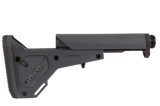 Magpul UBR GEN2 Gray AR10 Collapsible Stock features 8 positions of adjustment